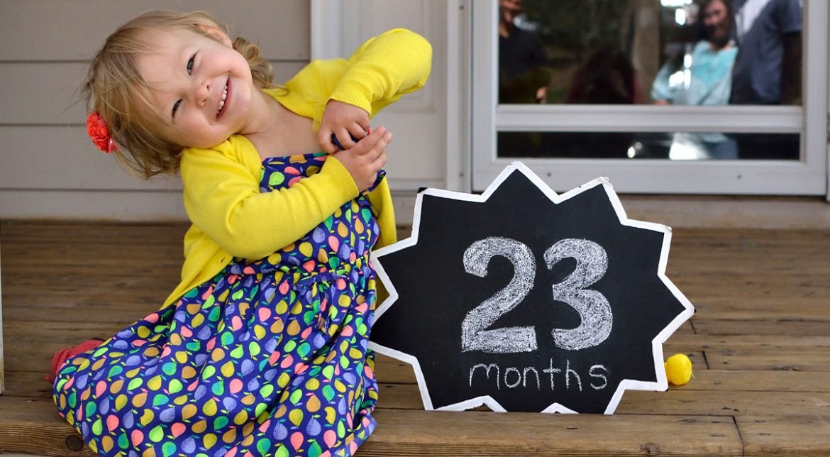 Twenty Three-Months-Old Baby Activities