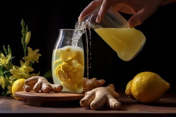 Benefits of ginger and lemon water in the morning